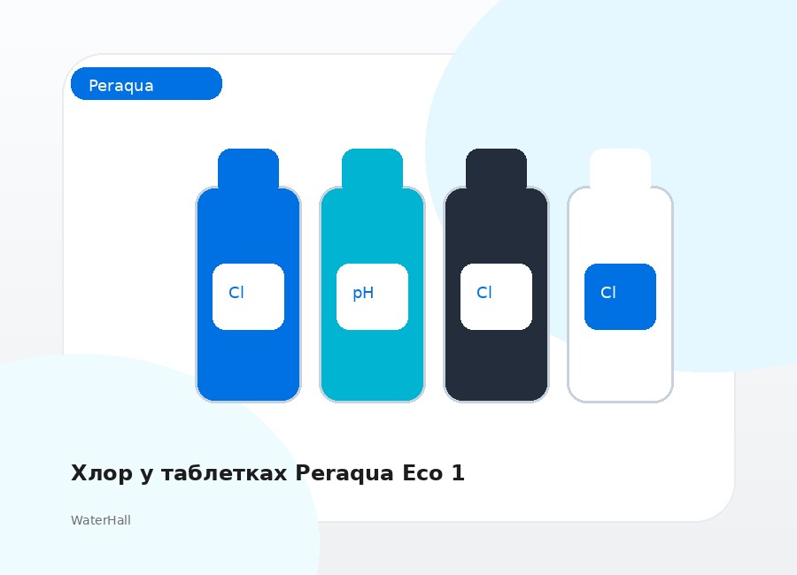 Хлор у таблетках Peraqua Eco 1