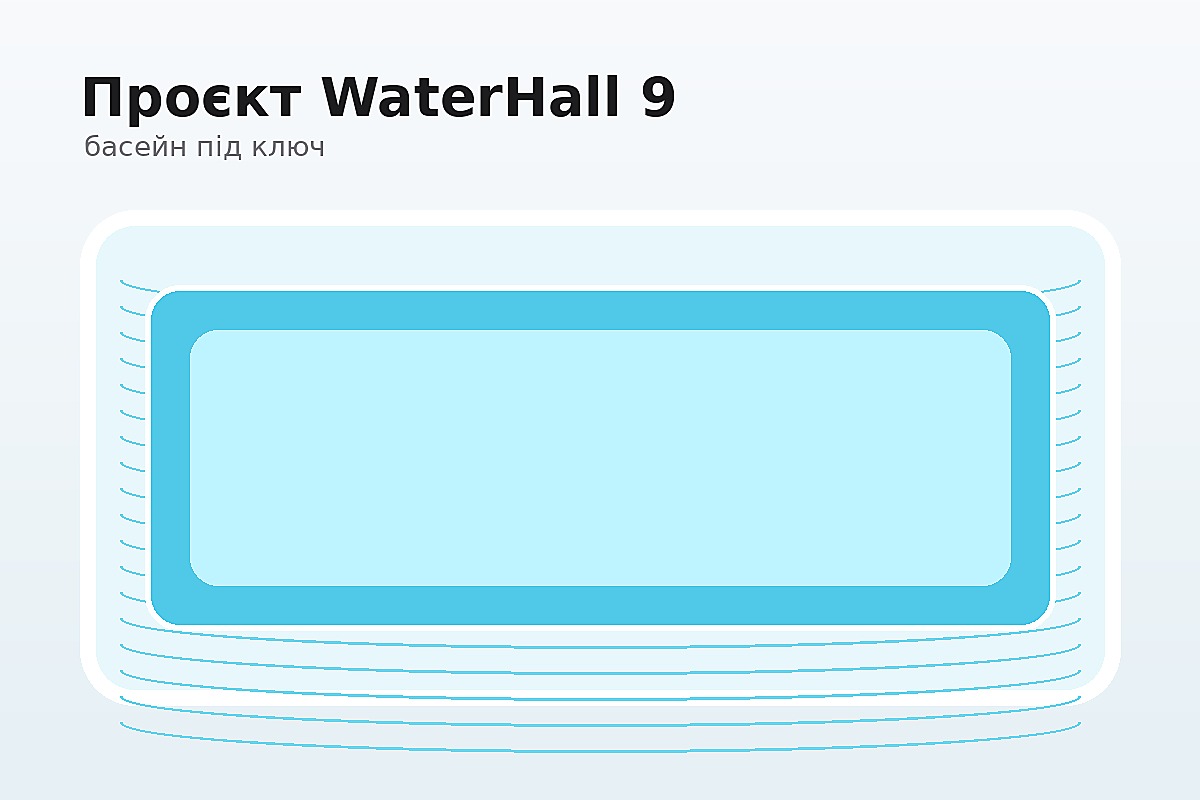 Проєкт басейну WaterHall 9
