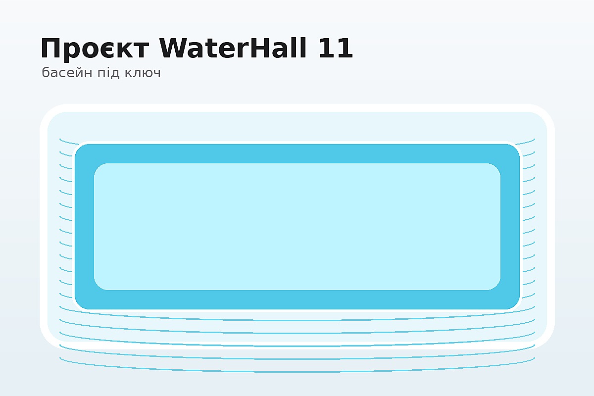 Проєкт басейну WaterHall 11